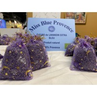 Sachet fleur extra bleu bio de lavandin haute provence